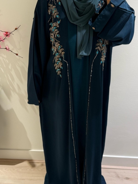 Abaya, Blue Green