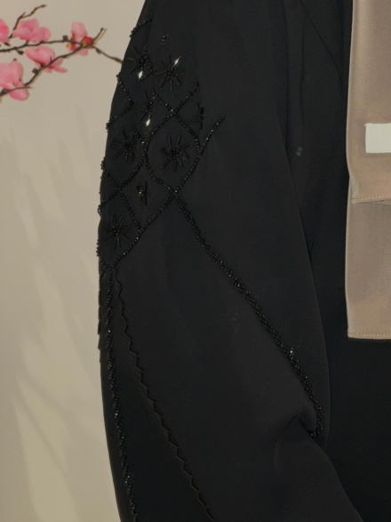 Abaya, Simple Black - Afbeelding 2