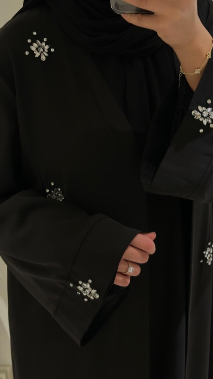 Crystal Black Kimono - Afbeelding 2