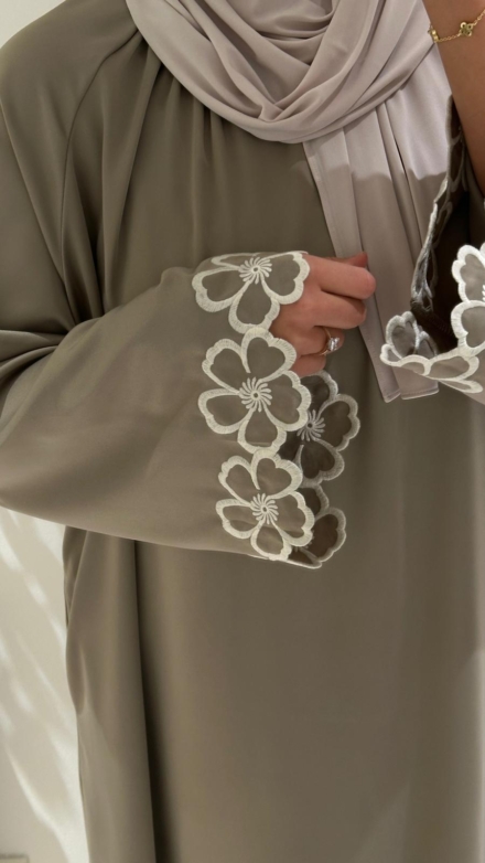 Abaya, Garden Green - Afbeelding 2