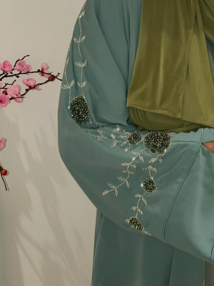 Abaya, Sea Foam - Afbeelding 2